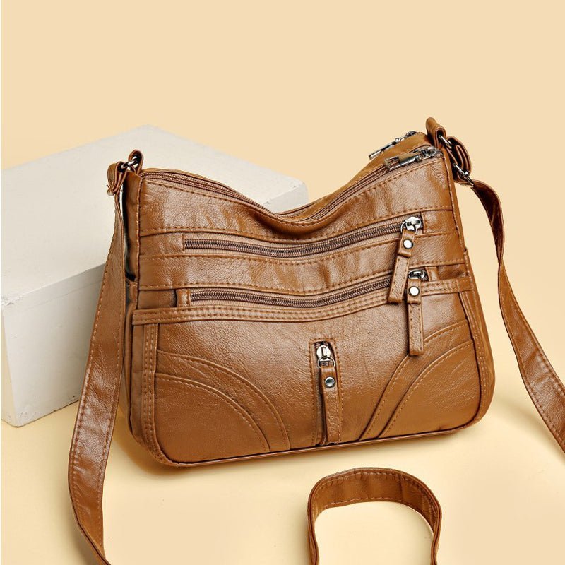 Romy | Bolso Bandolera Compacto Multibolsillos - StilfulltWomen's handbagsDBAD2-XD248003BrownRomy | Bolso Bandolera Compacto Multibolsillos