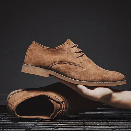 Rowan | Zapatos Derby de Hombre Efecto Ante - StilfulltMen's shoesVGD4D3UCMarrón39Rowan | Zapatos Derby de Hombre Efecto Ante