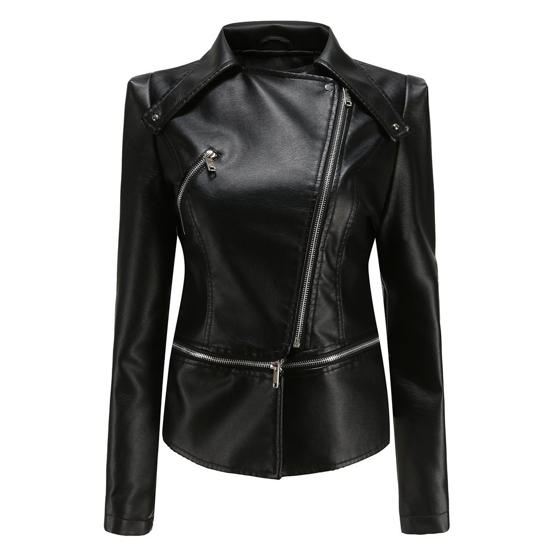 Sally | Chaqueta de Polipiel Biker Desmontable - StilfulltWomen's jacketsCamelSSally | Chaqueta de Polipiel Biker Desmontable