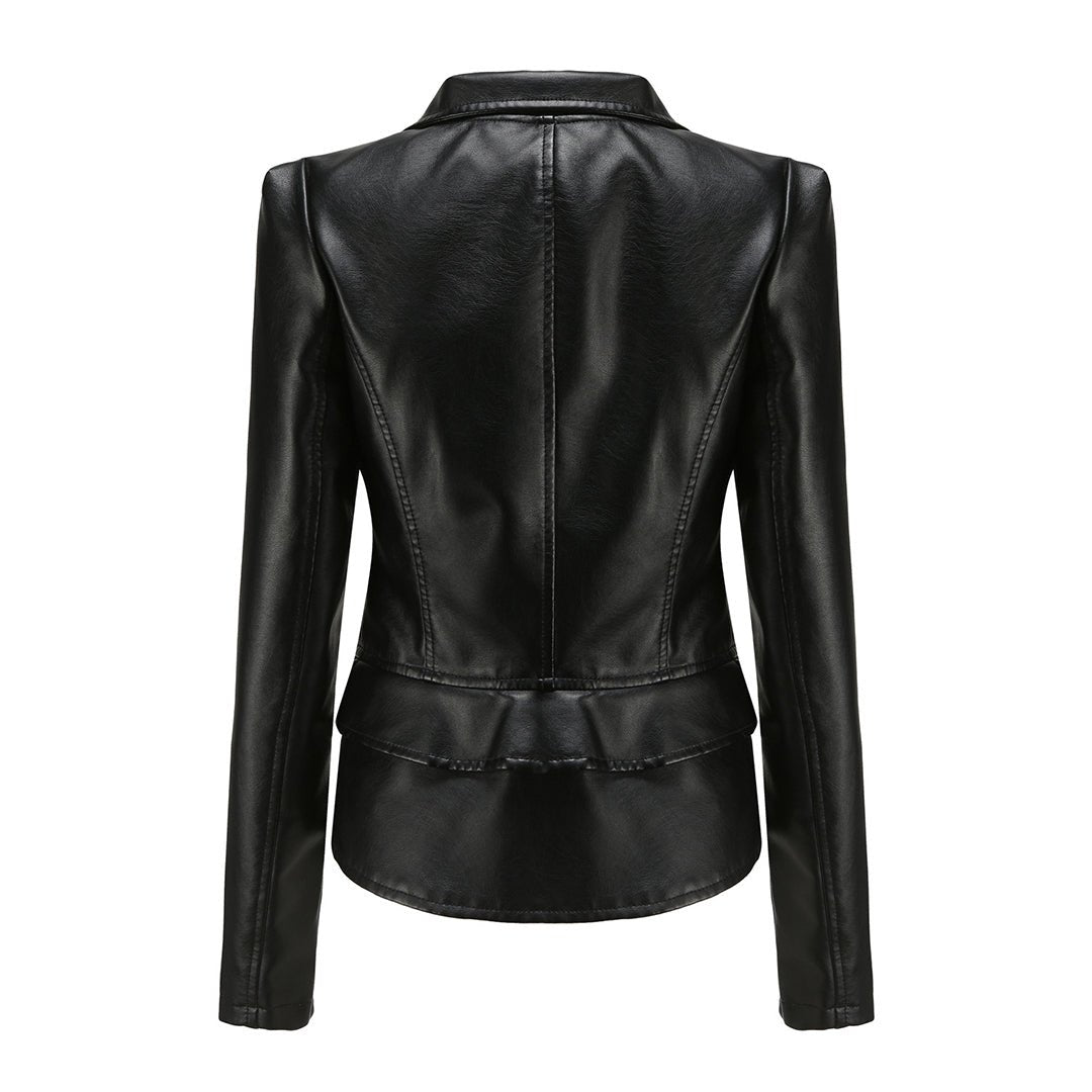 Sally | Chaqueta de Polipiel Biker Desmontable - StilfulltWomen's jacketsCamelSSally | Chaqueta de Polipiel Biker Desmontable