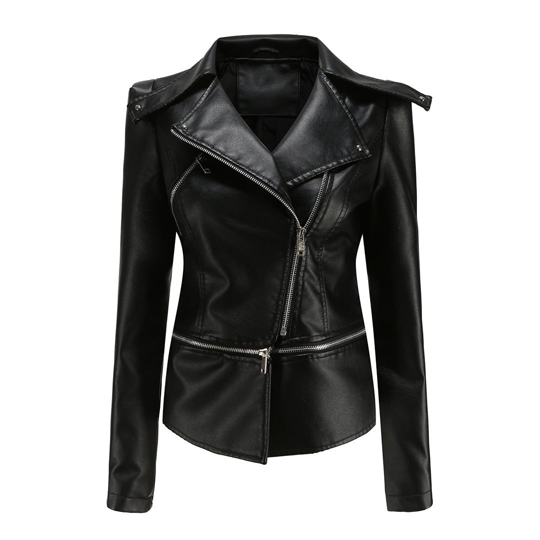 Sally | Chaqueta de Polipiel Biker Desmontable - StilfulltWomen's jacketsCamelSSally | Chaqueta de Polipiel Biker Desmontable