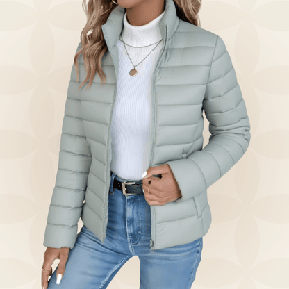 Saskia | Chaqueta Acolchada Ligera de Entretiempo - StilfulltWomen's jacketsVerdeXSSaskia | Chaqueta Acolchada Ligera de Entretiempo