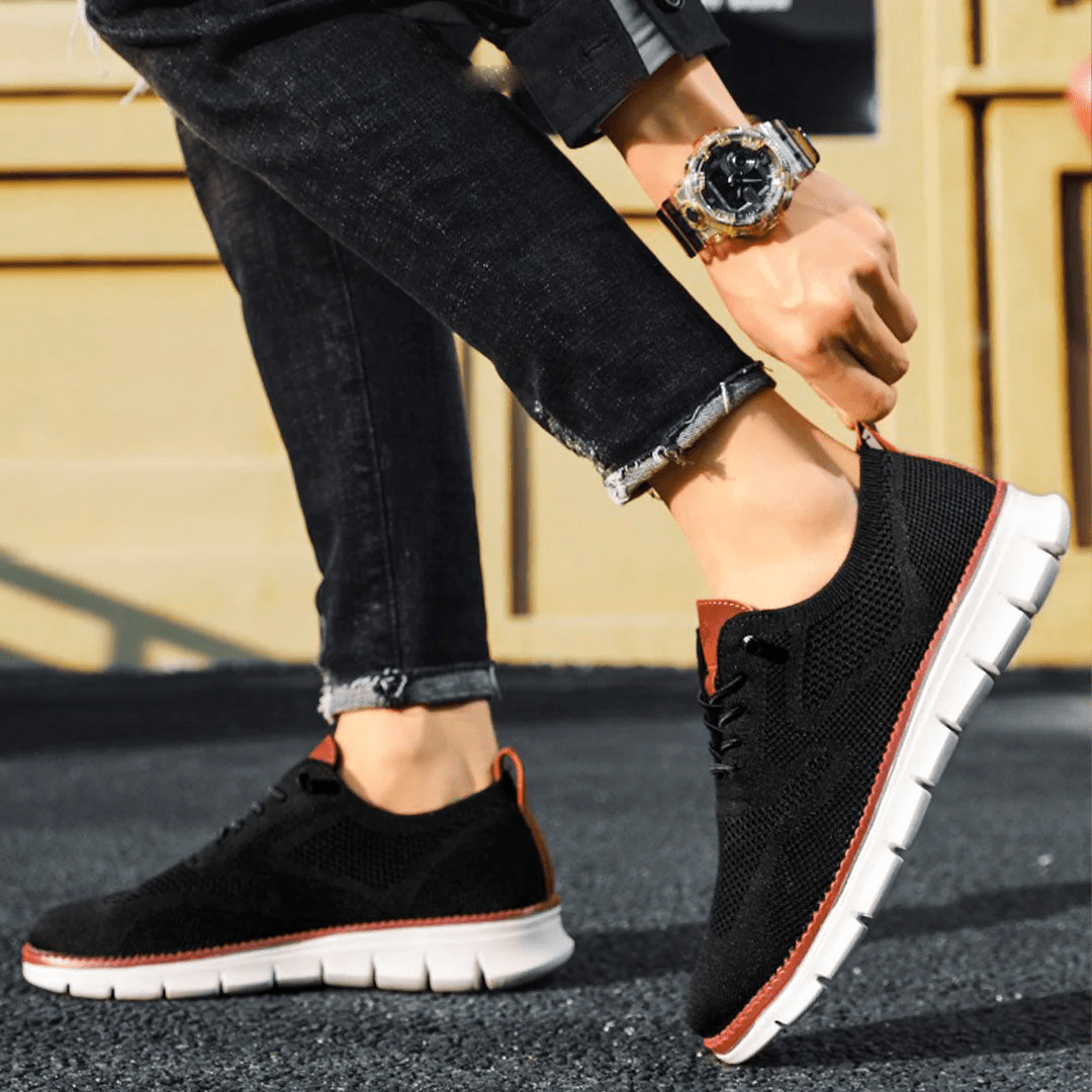 Sawyer | Zapatos Oxford de Punto Transpirables y Ligeros - StilfulltMen's shoesBlanco40Sawyer | Zapatos Oxford de Punto Transpirables y Ligeros