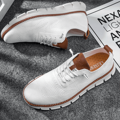 Sawyer | Zapatos Oxford de Punto Transpirables y Ligeros - StilfulltMen's shoesBlanco40Sawyer | Zapatos Oxford de Punto Transpirables y Ligeros