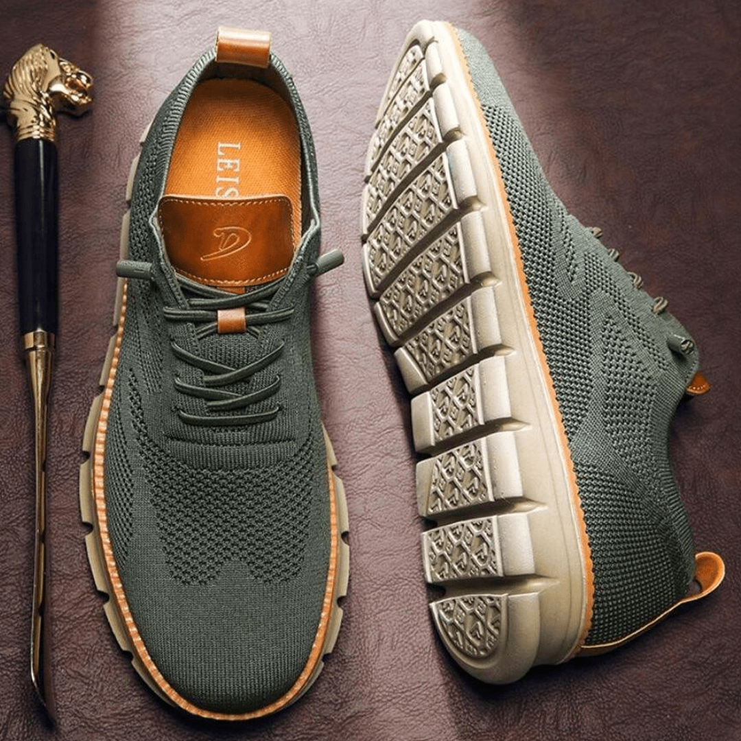 Sawyer | Zapatos Oxford de Punto Transpirables y Ligeros - StilfulltMen's shoesOliva40Sawyer | Zapatos Oxford de Punto Transpirables y Ligeros