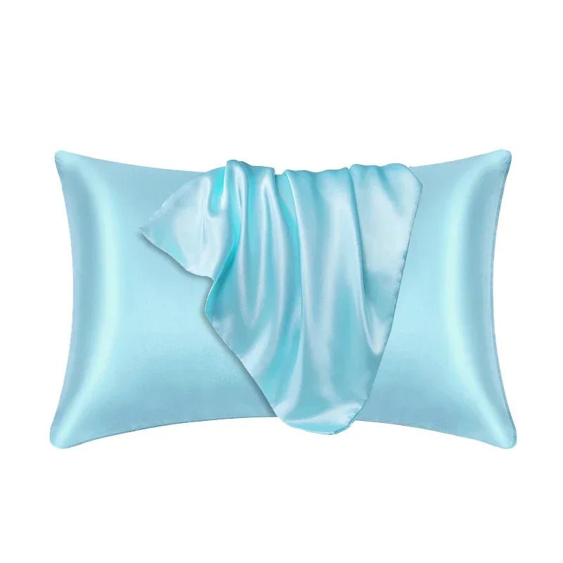 Serelune | Funda de Almohada de Satén Suave - StilfulltPillow casesAzul cielo50 x 75 cmSerelune | Funda de Almohada de Satén Suave