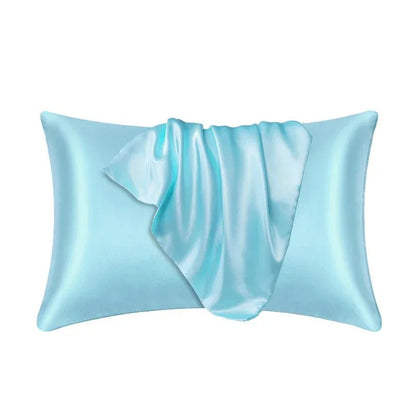 Serelune | Funda de Almohada de Satén Suave - StilfulltPillow casesAzul cielo50 x 75 cmSerelune | Funda de Almohada de Satén Suave