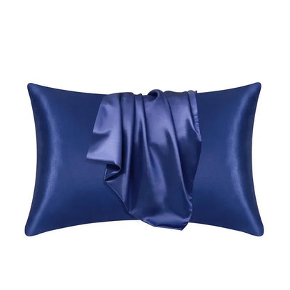 Serelune | Funda de Almohada de Satén Suave - StilfulltPillow casesAzul oscuro50 x 75 cmSerelune | Funda de Almohada de Satén Suave