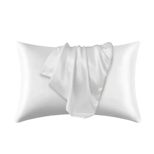 Serelune | Funda de Almohada de Satén Suave - StilfulltPillow casesBlanco50 x 75 cmSerelune | Funda de Almohada de Satén Suave