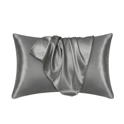 Serelune | Funda de Almohada de Satén Suave - StilfulltPillow casesGris oscuro50 x 75 cmSerelune | Funda de Almohada de Satén Suave