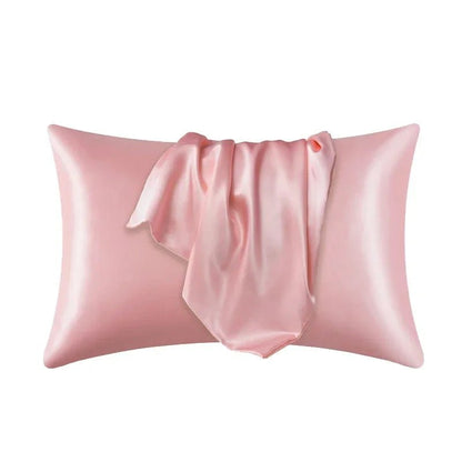 Serelune | Funda de Almohada de Satén Suave - StilfulltPillow casesRosa50 x 75 cmSerelune | Funda de Almohada de Satén Suave