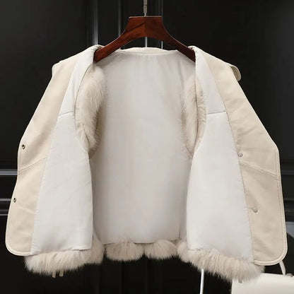 Sévrine | Chaleco de Pelo Sintético sin Mangas - StilfulltWomen's vestsDWOD4-LL584005NegroSSévrine | Chaleco de Pelo Sintético sin Mangas