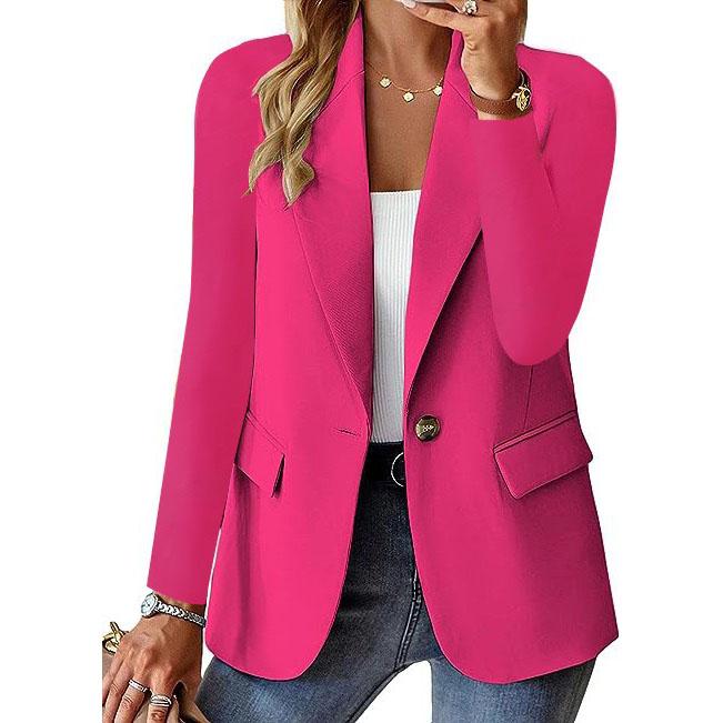 Sinclair | Blazer Entallado de Un Botón - StilfulltWomen's jacketsRosaMSinclair | Blazer Entallado de Un Botón