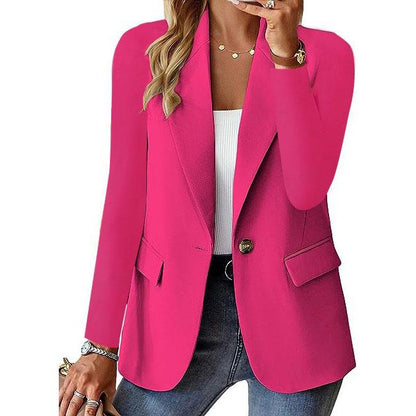 Sinclair | Blazer Entallado de Un Botón - StilfulltWomen's jacketsRosaMSinclair | Blazer Entallado de Un Botón