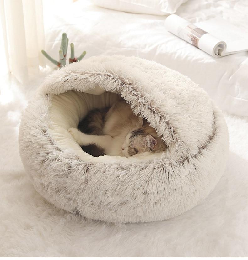 SnugPaw | Cama Nido Mullida con Capucha para Gatos y Perros - StilfulltPet bedsVerde40 cmSnugPaw | Cama Nido Mullida con Capucha para Gatos y Perros