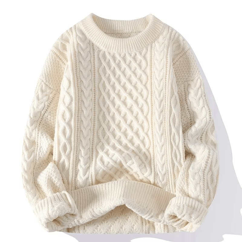 Soleine | Jersey de Ochos Amplio y Cálido - StilfulltWomen's sweatersDMED4-SS343014BlancoSSoleine | Jersey de Ochos Amplio y Cálido