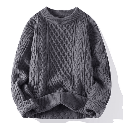 Soleine | Jersey de Ochos Amplio y Cálido - StilfulltWomen's sweatersDMED4-SS343020GrisSSoleine | Jersey de Ochos Amplio y Cálido