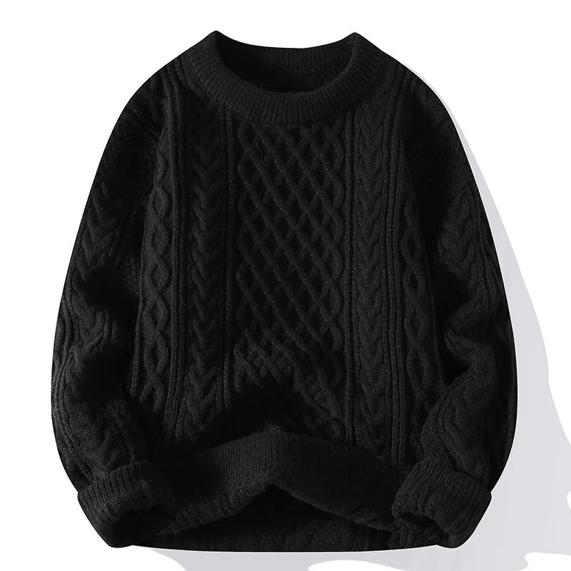 Soleine | Jersey de Ochos Amplio y Cálido - StilfulltWomen's sweatersDMED4-SS343008NegroSSoleine | Jersey de Ochos Amplio y Cálido