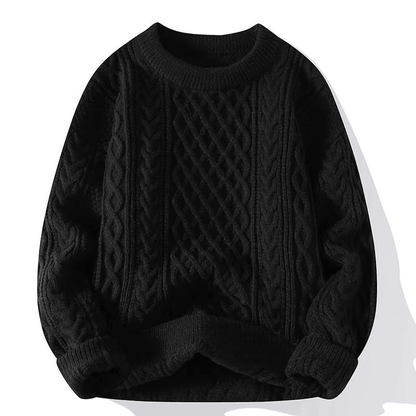 Soleine | Jersey de Ochos Amplio y Cálido - StilfulltWomen's sweatersDMED4-SS343008NegroSSoleine | Jersey de Ochos Amplio y Cálido