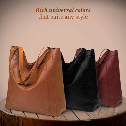 Solenne | Bolso Shopper Vintage y Espacioso - StilfulltWomen's handbagsMarrón oscuroSolenne | Bolso Shopper Vintage y Espacioso