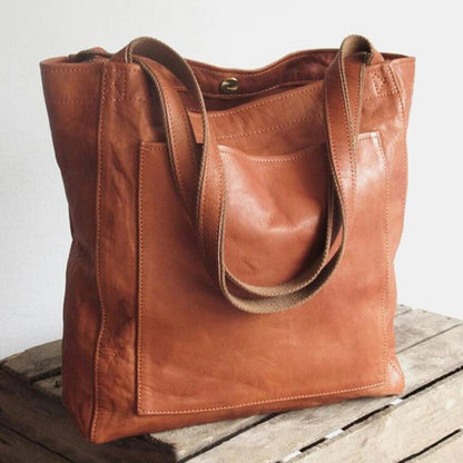 Solenne | Bolso Shopper Vintage y Espacioso - StilfulltWomen's handbagsMarrónSolenne | Bolso Shopper Vintage y Espacioso