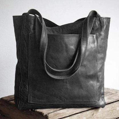 Solenne | Bolso Shopper Vintage y Espacioso - StilfulltWomen's handbagsNegroSolenne | Bolso Shopper Vintage y Espacioso
