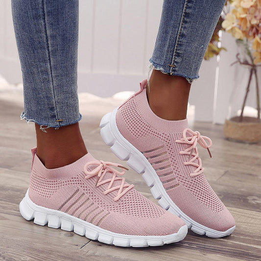 Solveig | Zapatillas de Punto Transpirables y Ligeras - StilfulltWomen's shoesDSHD4-MK141100Rosa35 EUSolveig | Zapatillas de Punto Transpirables y Ligeras