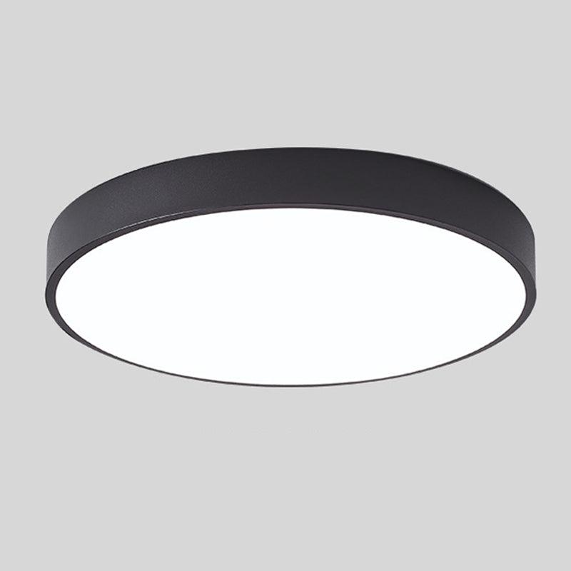Solvik | Plafón LED de Techo Redondo Estilo Nórdico - StilfulltCeiling lampMODERNEMAC-DIA23-1F2WNegroDiámetro 23CM -12WLisoSolvik | Plafón LED de Techo Redondo Estilo Nórdico