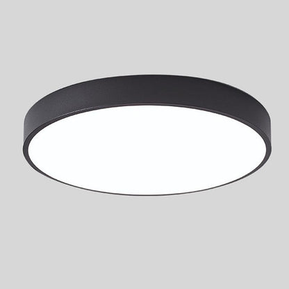 Solvik | Plafón LED de Techo Redondo Estilo Nórdico - StilfulltCeiling lampMODERNEMAC-DIA23-1F2WNegroDiámetro 23CM -12WLisoSolvik | Plafón LED de Techo Redondo Estilo Nórdico