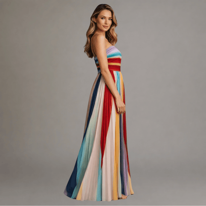 Sorina | Långklänning modern och elegant - StilfulltdressDWOD5-XK860004XLSorina | Långklänning modern och elegant