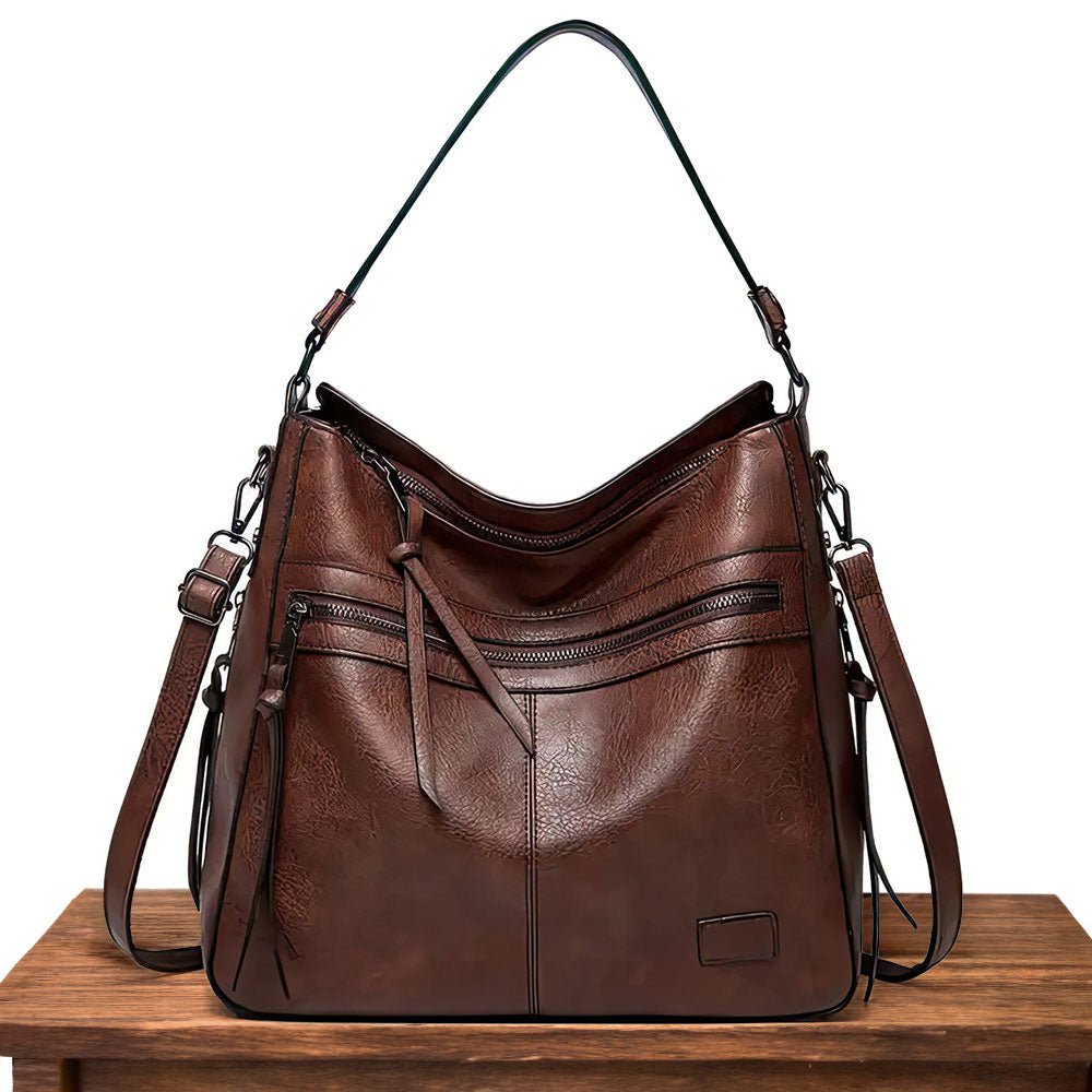 Sorrelle | Bolso Hobo Blando y Envejecido - StilfulltWomen's handbagsCaféSorrelle | Bolso Hobo Blando y Envejecido
