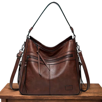 Sorrelle | Bolso Hobo Blando y Envejecido - StilfulltWomen's handbagsCaféSorrelle | Bolso Hobo Blando y Envejecido