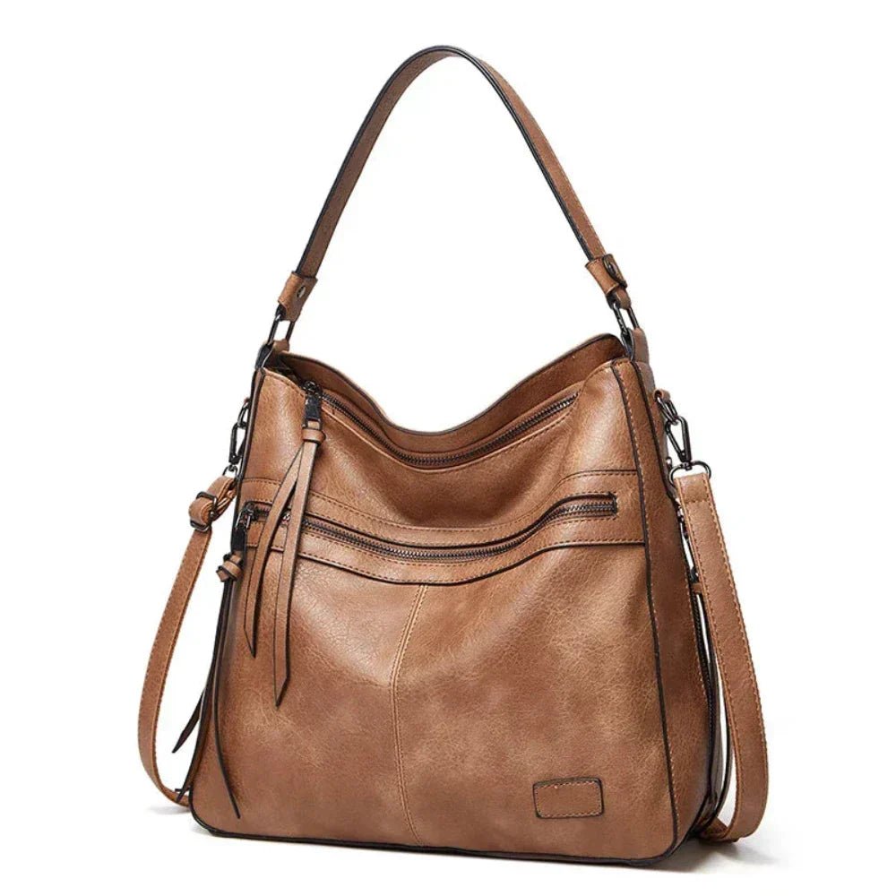 Sorrelle | Bolso Hobo Blando y Envejecido - StilfulltWomen's handbagsCaquiSorrelle | Bolso Hobo Blando y Envejecido
