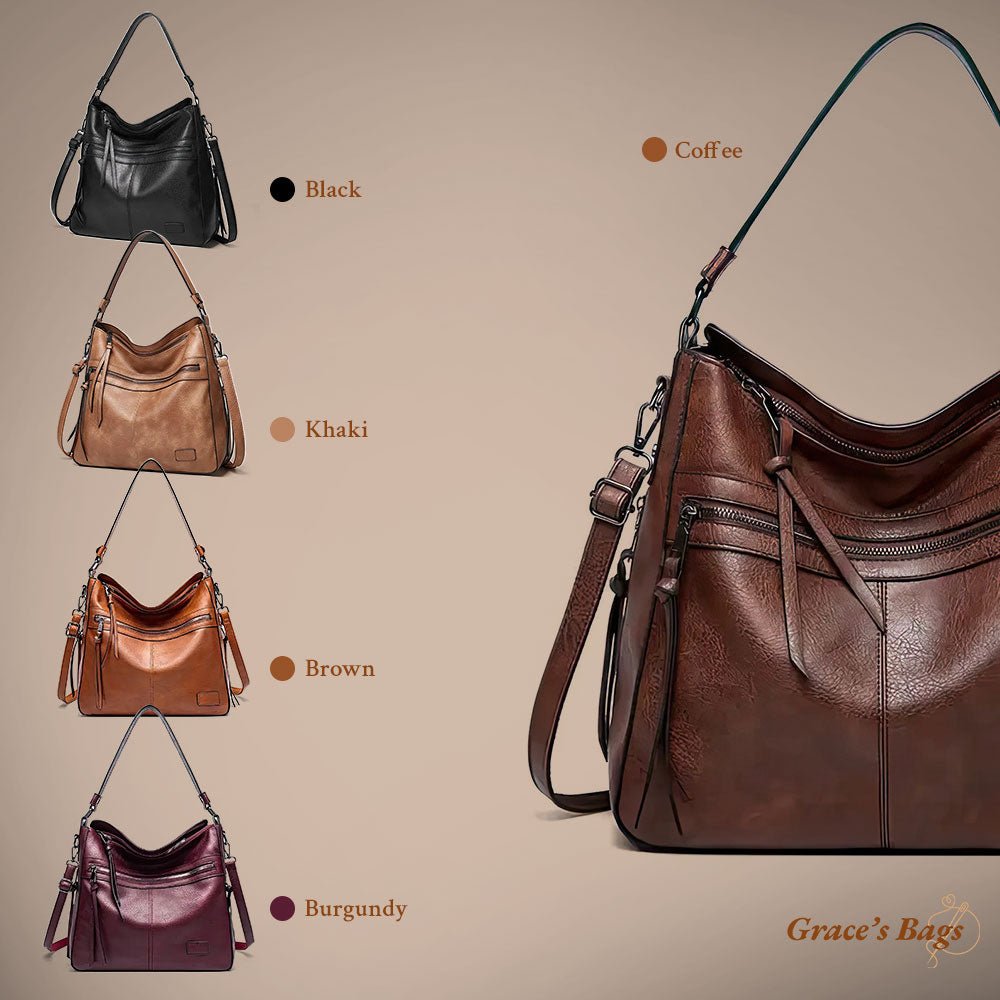 Sorrelle | Bolso Hobo Blando y Envejecido - StilfulltWomen's handbagsCaquiSorrelle | Bolso Hobo Blando y Envejecido
