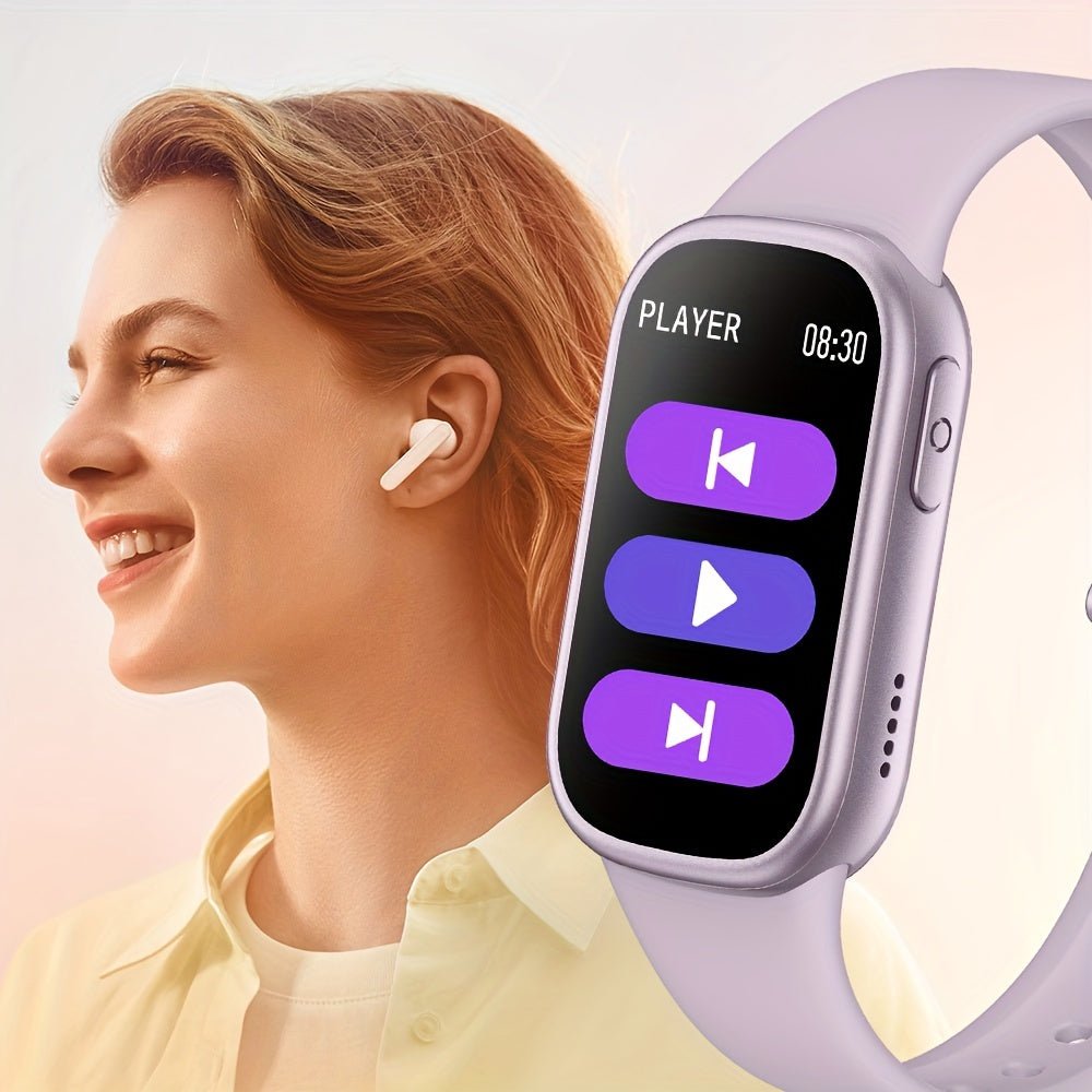 Sterling | Reloj Inteligente Sumergible con Correa de Silicona - StilfulltSmart watchesDECD5-XN757004MoradoSterling | Reloj Inteligente Sumergible con Correa de Silicona