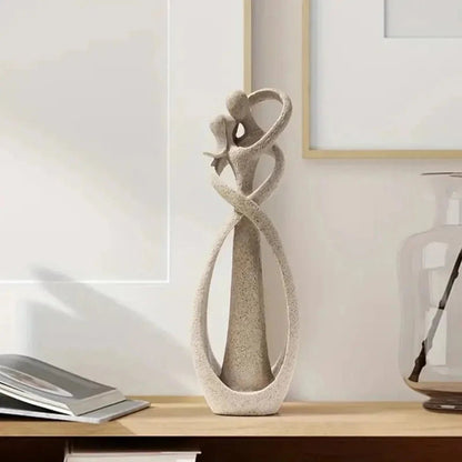 StoneVow | Escultura de Pareja Abstracta y Romántica - StilfulltHome decorStoneVow | Escultura de Pareja Abstracta y Romántica