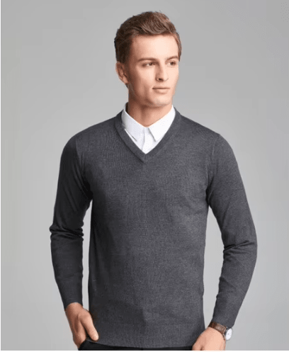 Sullivan | Jersey de Punto Fino para Hombre - StilfulltMen's sweatersLight Blue / V neck - SAzul claro - Cuello en VSSullivan | Jersey de Punto Fino para Hombre