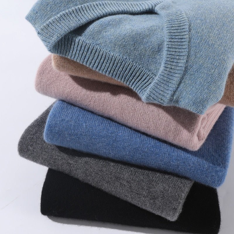 Sullivan | Jersey de Punto Fino para Hombre - StilfulltMen's sweatersLight Blue / Round neck - SAzul claro - Cuello redondoSSullivan | Jersey de Punto Fino para Hombre