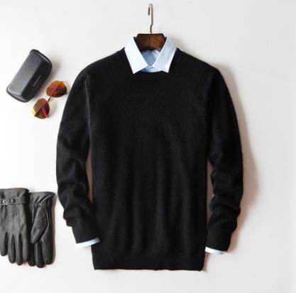 Sullivan | Jersey de Punto Fino para Hombre - StilfulltMen's sweatersBlack / Round neck - SNegro - Cuello redondoSSullivan | Jersey de Punto Fino para Hombre