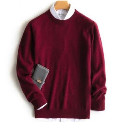 Sullivan | Jersey de Punto Fino para Hombre - StilfulltMen's sweatersRed / Round neck - SRojo - Cuello redondoSSullivan | Jersey de Punto Fino para Hombre