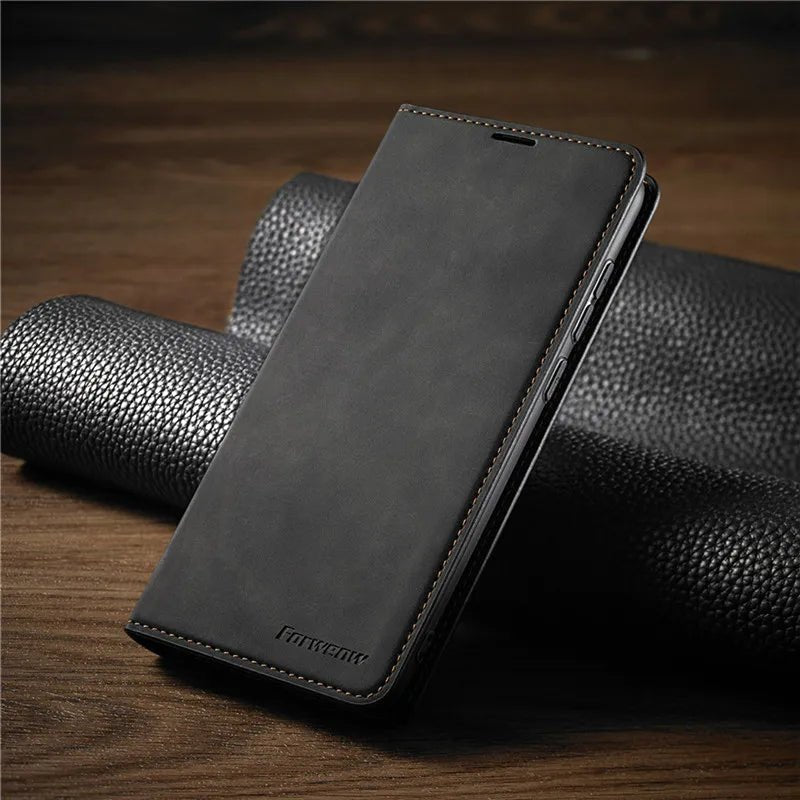 Sutton | Funda Libro Magnética Efecto Piel para iPhone - StilfulltPhone casesLUXEMAGNET-ZWART-QM27NegroiPhone 15 PlusSutton | Funda Libro Magnética Efecto Piel para iPhone