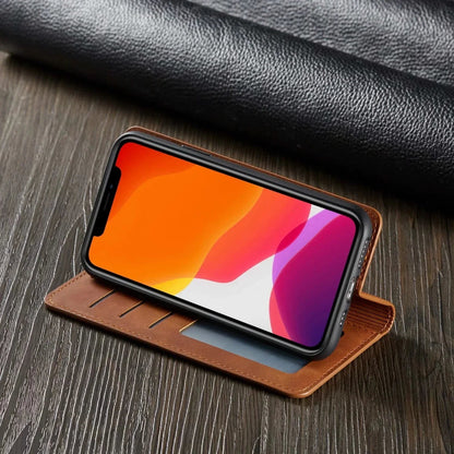 Sutton | Funda Libro Magnética Efecto Piel para iPhone - StilfulltPhone casesLUXEMAGNET-ROODI-FCB0RojoiPhone 15 PlusSutton | Funda Libro Magnética Efecto Piel para iPhone