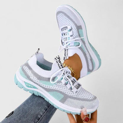 Sutton | Zapatillas de Malla con Suela Amortiguada - StilfulltWomen's shoesCaqui35.5Sutton | Zapatillas de Malla con Suela Amortiguada