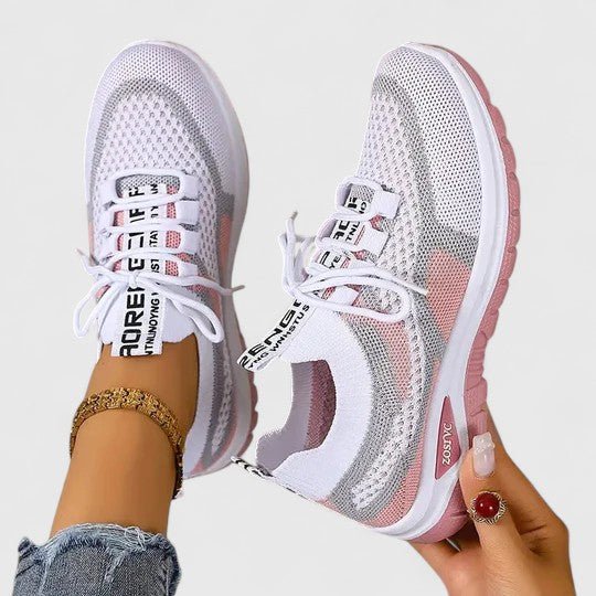 Sutton | Zapatillas de Malla con Suela Amortiguada - StilfulltWomen's shoesRosa35.5Sutton | Zapatillas de Malla con Suela Amortiguada