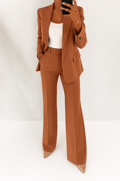 Tatum | Conjunto Entallado de Americana y Pantalón - StilfulltWomen's outfit setsNegroSTatum | Conjunto Entallado de Americana y Pantalón