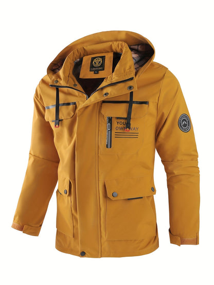 Thatcher | Chaqueta Impermeable Cortavientos de Invierno - StilfulltMen's jacketsHERENWATER-GEELL-LYZLAmarilloLThatcher | Chaqueta Impermeable Cortavientos de Invierno