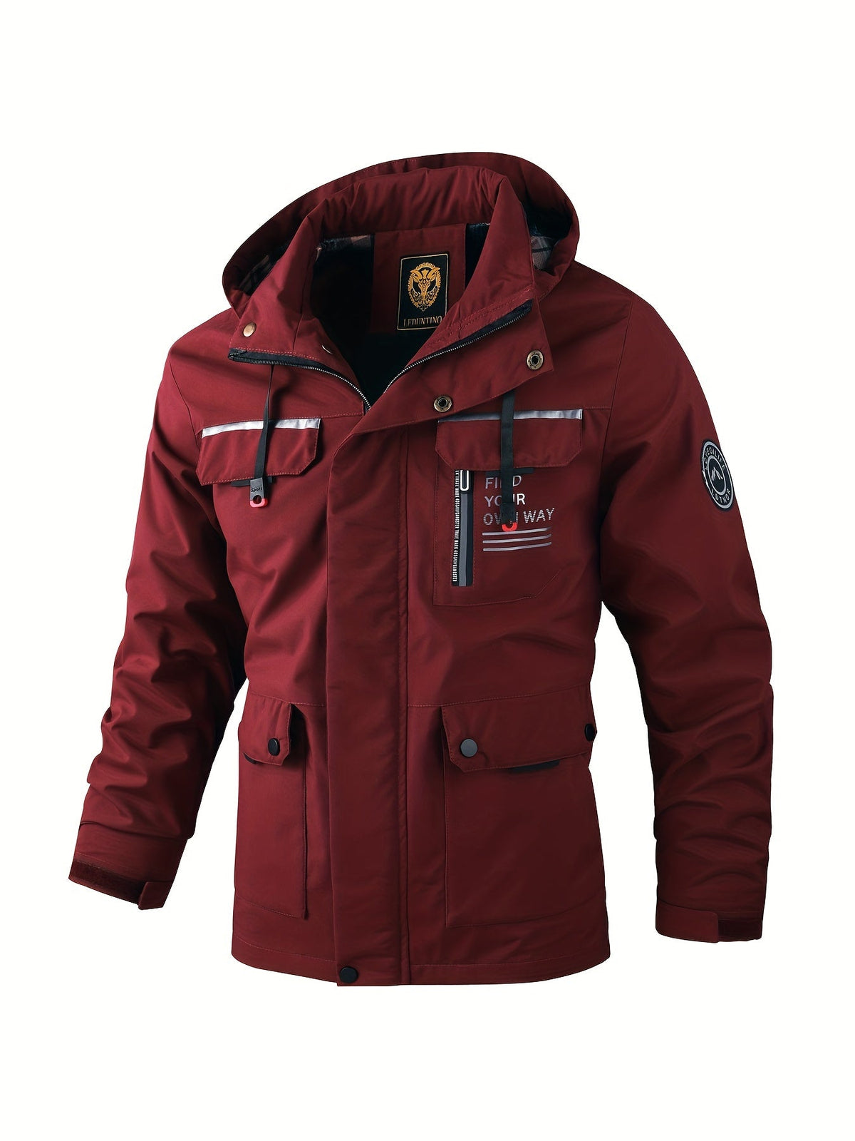 Thatcher | Chaqueta Impermeable Cortavientos de Invierno - StilfulltMen's jacketsHERENWATER-BORDE-DII1BurdeosLThatcher | Chaqueta Impermeable Cortavientos de Invierno