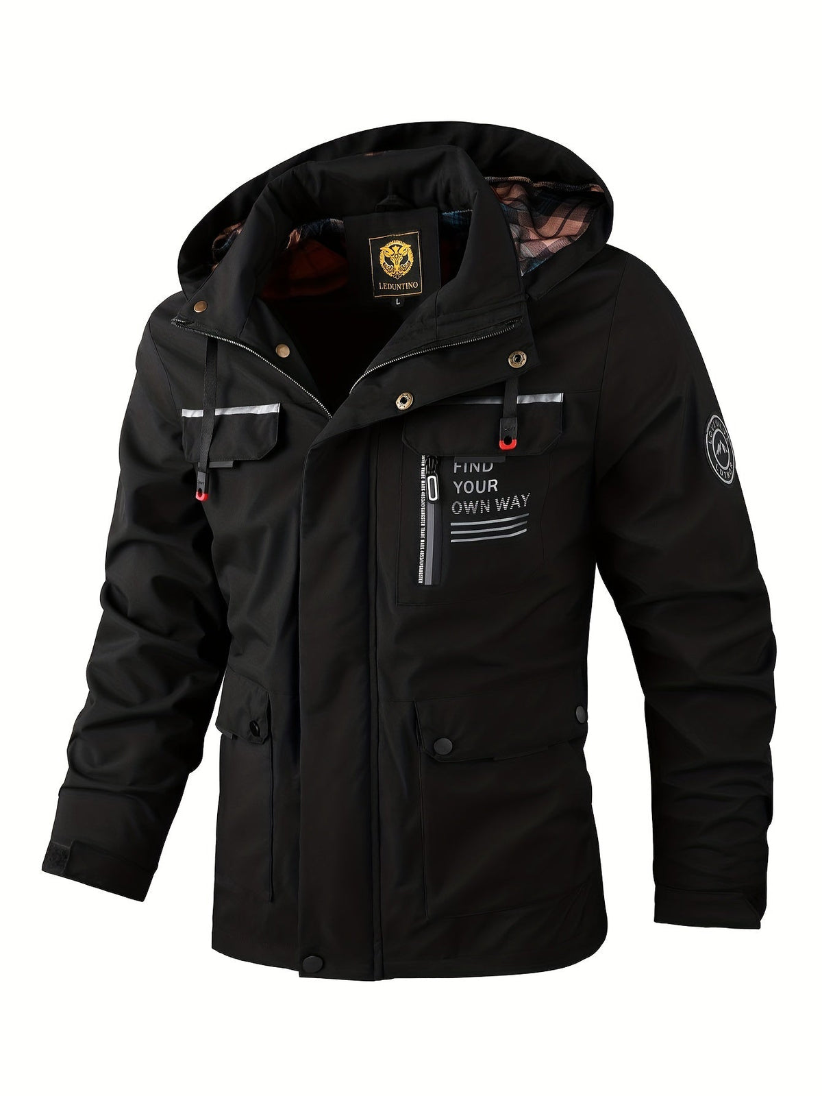 Thatcher | Chaqueta Impermeable Cortavientos de Invierno - StilfulltMen's jacketsHERENWATER-ZWART-UXQONegroLThatcher | Chaqueta Impermeable Cortavientos de Invierno