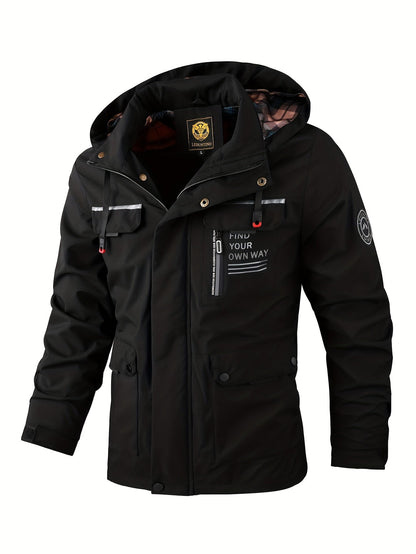 Thatcher | Chaqueta Impermeable Cortavientos de Invierno - StilfulltMen's jacketsHERENWATER-ZWART-UXQONegroLThatcher | Chaqueta Impermeable Cortavientos de Invierno