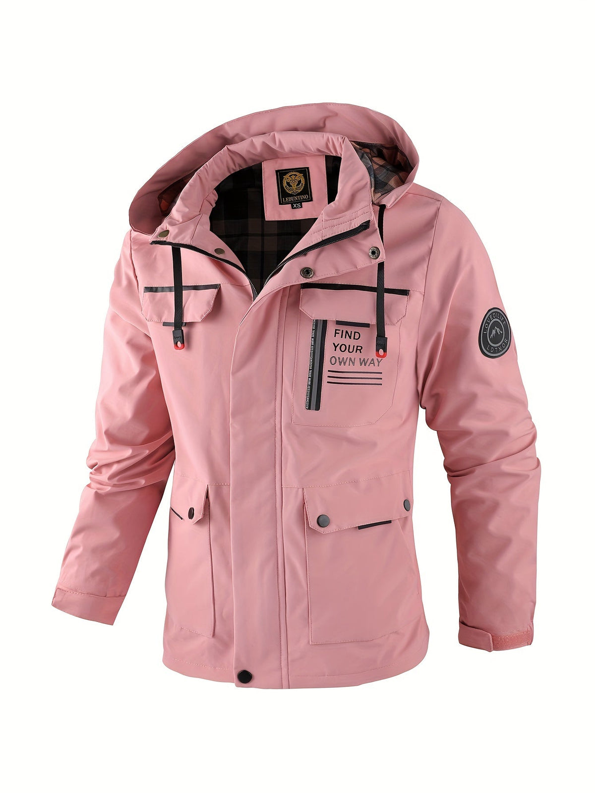 Thatcher | Chaqueta Impermeable Cortavientos de Invierno - StilfulltMen's jacketsHERENWATER-ROZEL-LA1RRosaLThatcher | Chaqueta Impermeable Cortavientos de Invierno